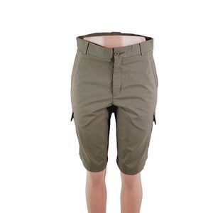 Nike Women's Taupe Dri-Fit Slim Fit Slash Pocket Golf Chino Shorts Size 30